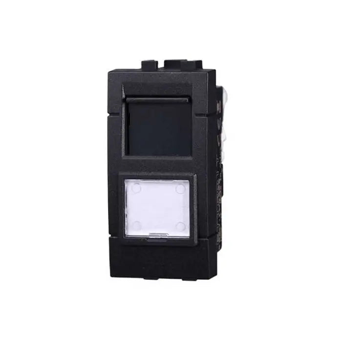 Presa rete dati RJ45 UTP cat.6 compatibile Bticino Livinglight colore nero